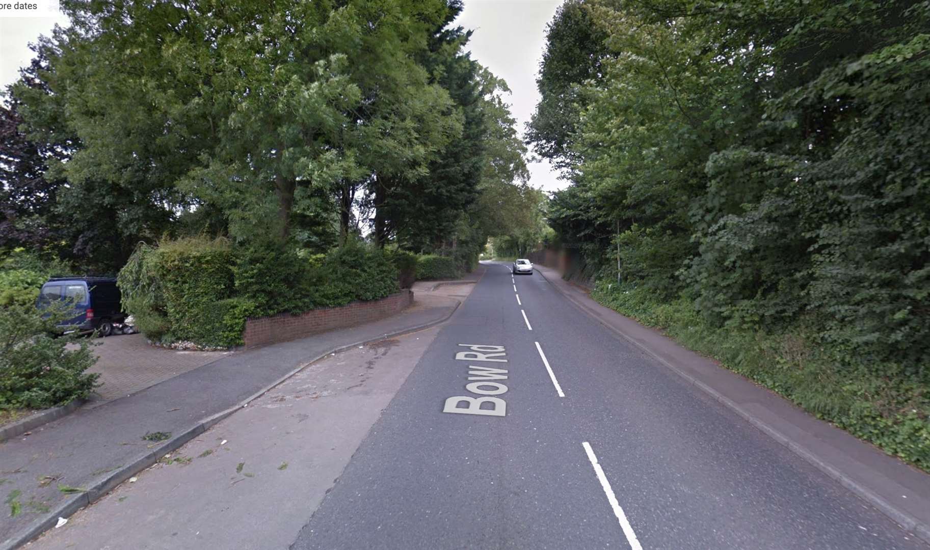 The incident took place in Bow Road. Picture: Google Maps