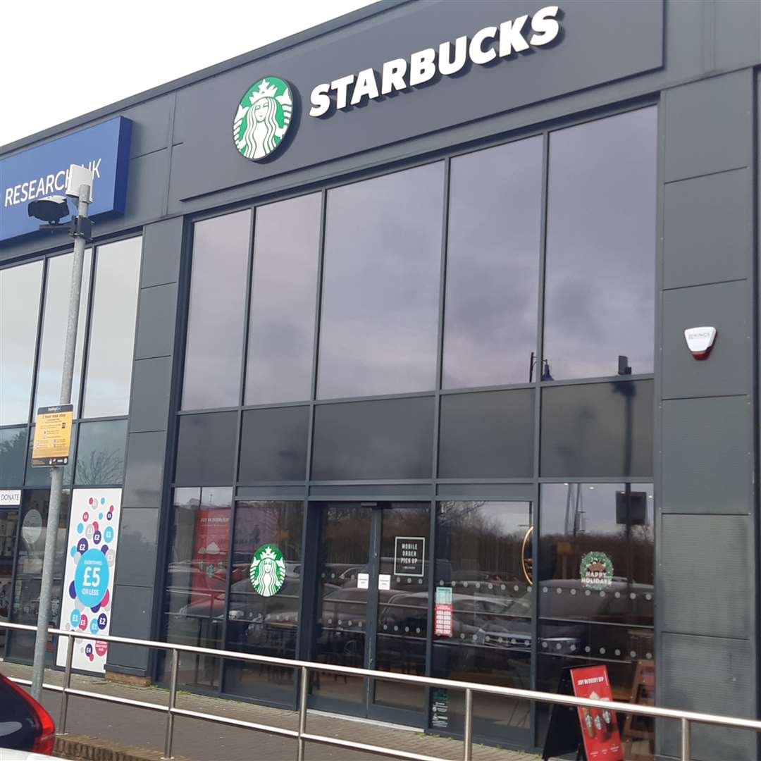 Starbucks in Roman Way, Crayford, has opened and created 16 jobs. Picture: Sean Delaney