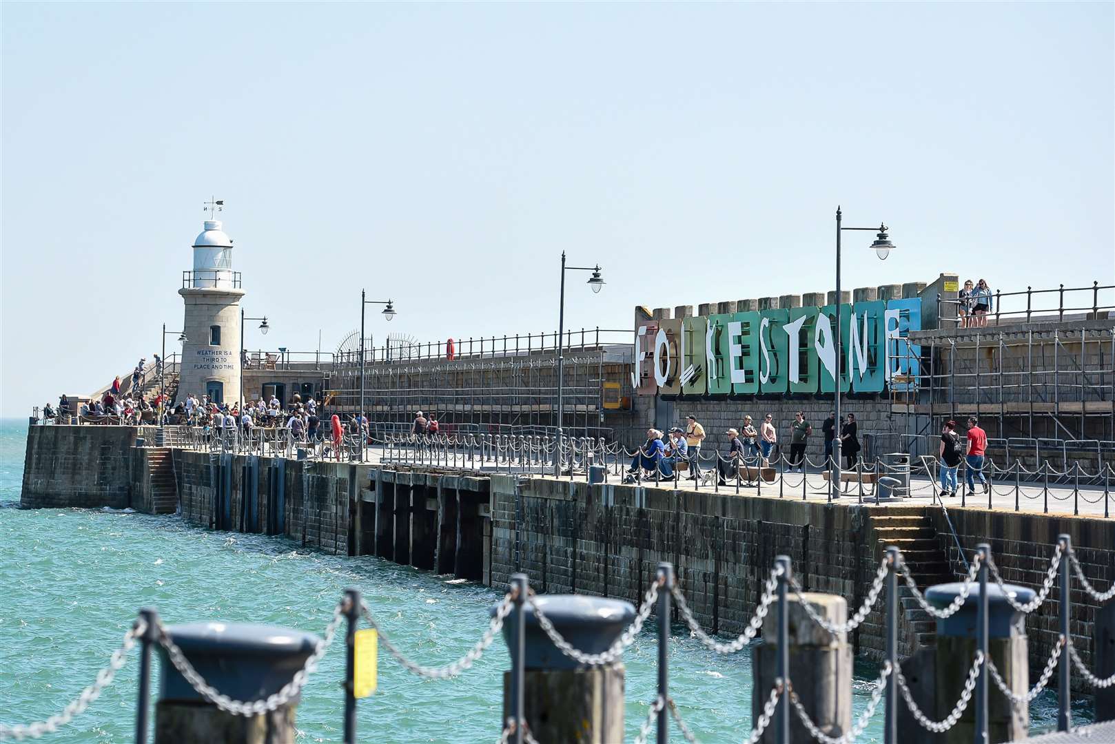 The assault on the man happened near the Harbour Arm. Picture: Alan Langley