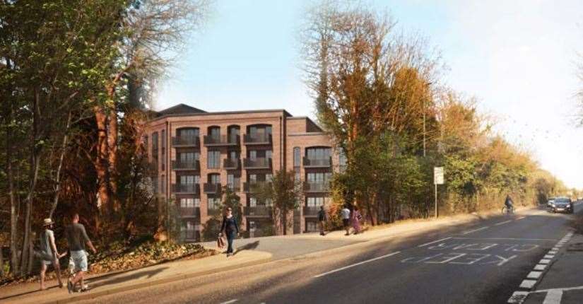 The £81 million project would see hundreds of homes come to Greenhithe. Picture: Imperial Corporate Capital (14123370)