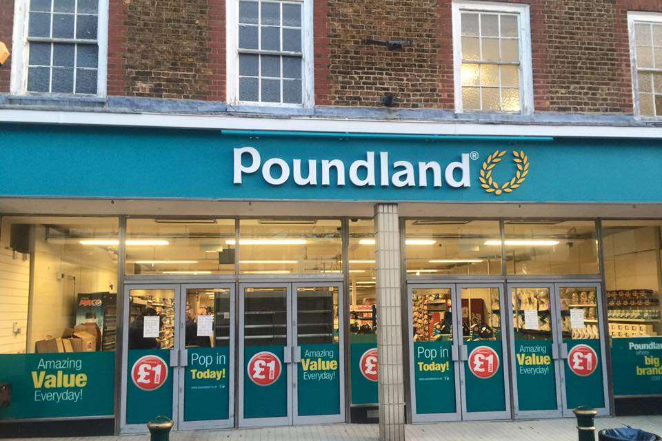 Sittingbourne's new Poundland