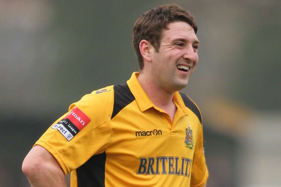 King during his frustrating spell at Maidstone