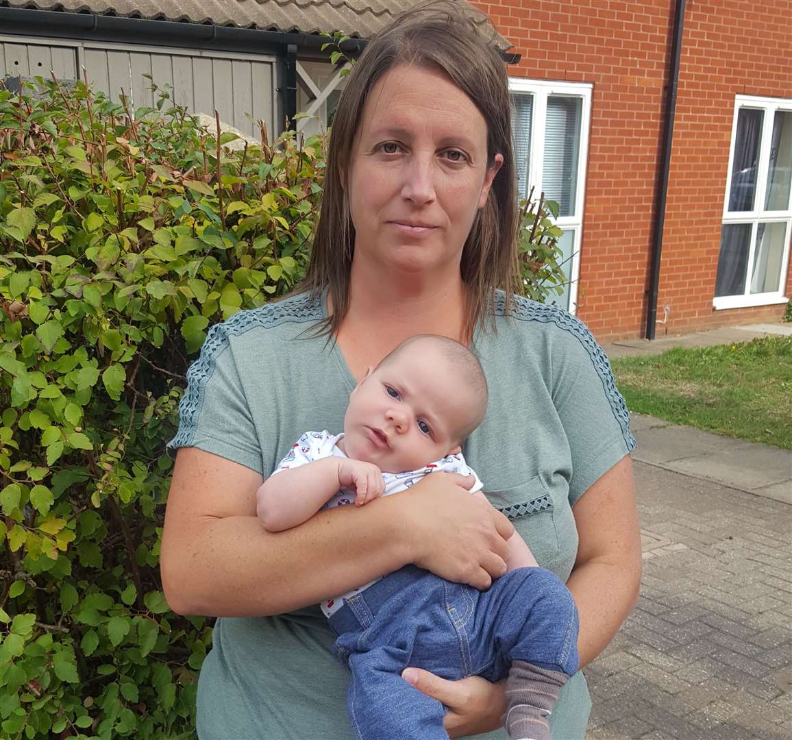 Mum Gayle Shearwood fears she could be made homeless