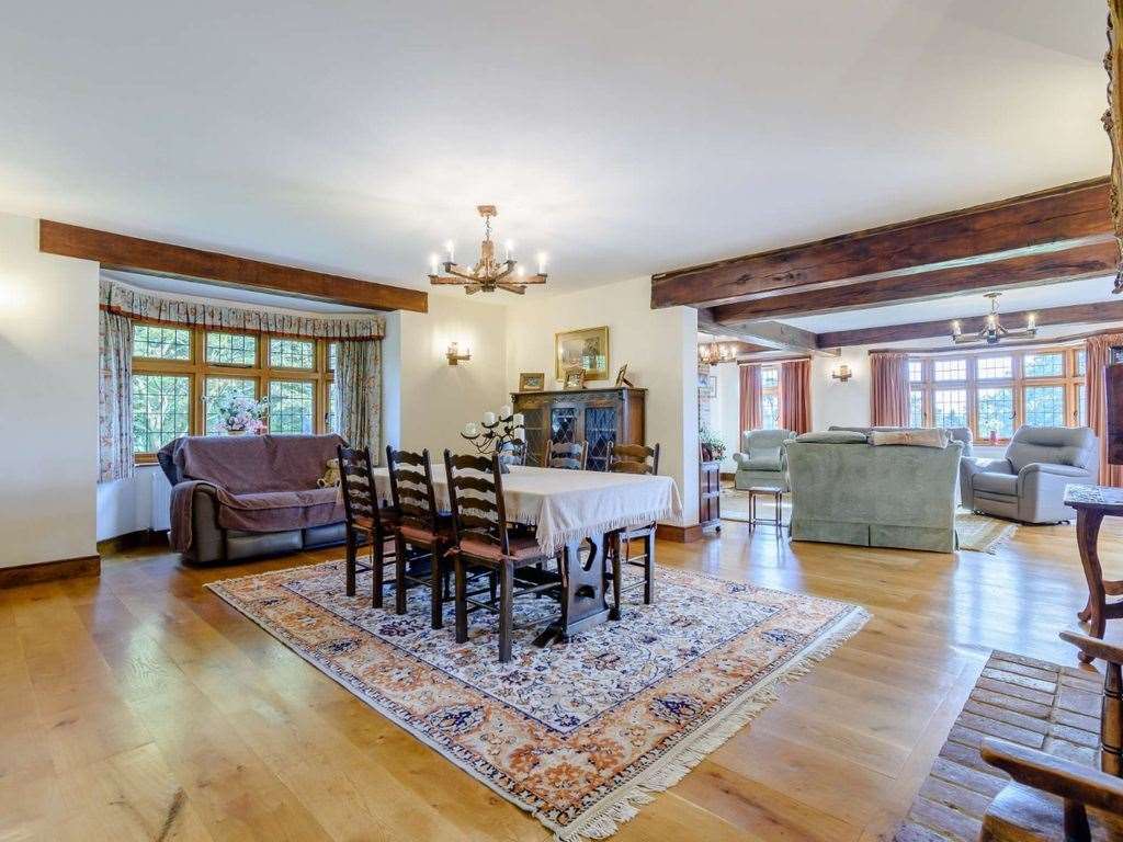 This 6-bedroom freehold has a spacious open floor-plan. Photo: Zoopla