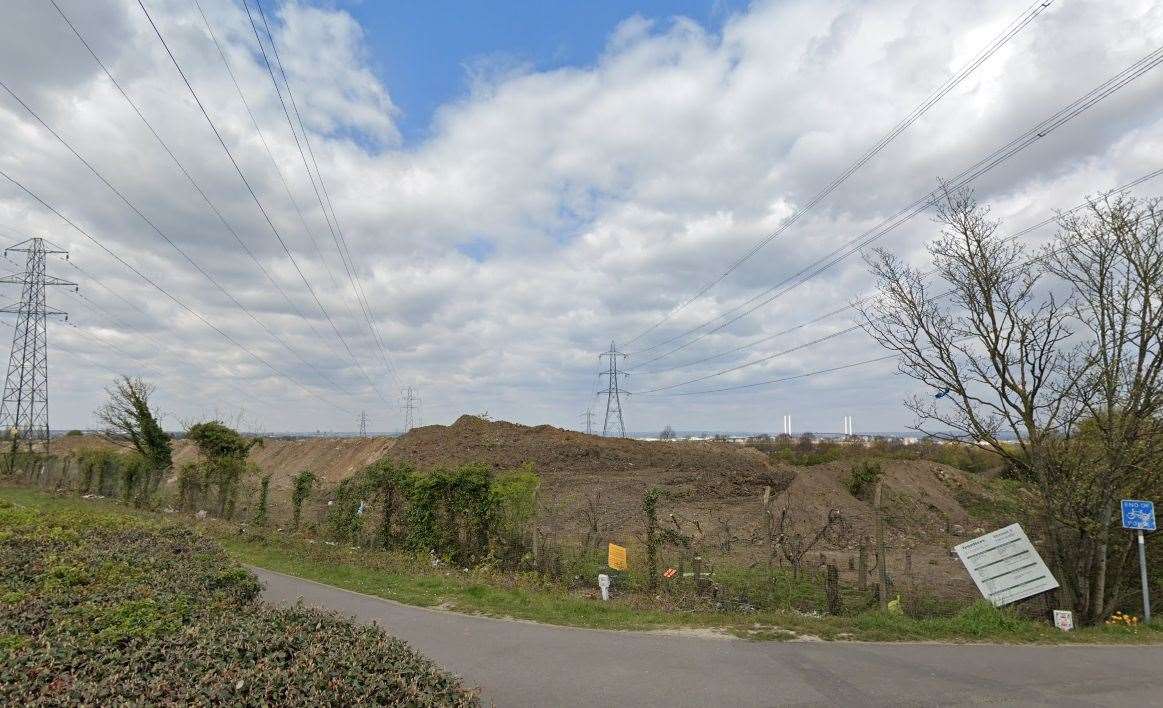 The Stone Pit II development where hundreds of new homes will be built. Photo: Google