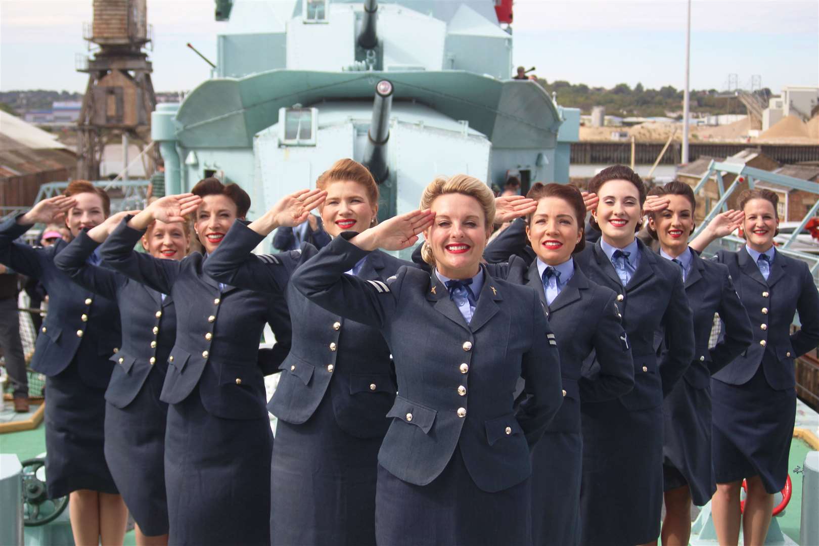 See the D-Day Darlings at The Historic Dockyard Chatham’s must-visit vintage weekend, Salute to the '40s this September