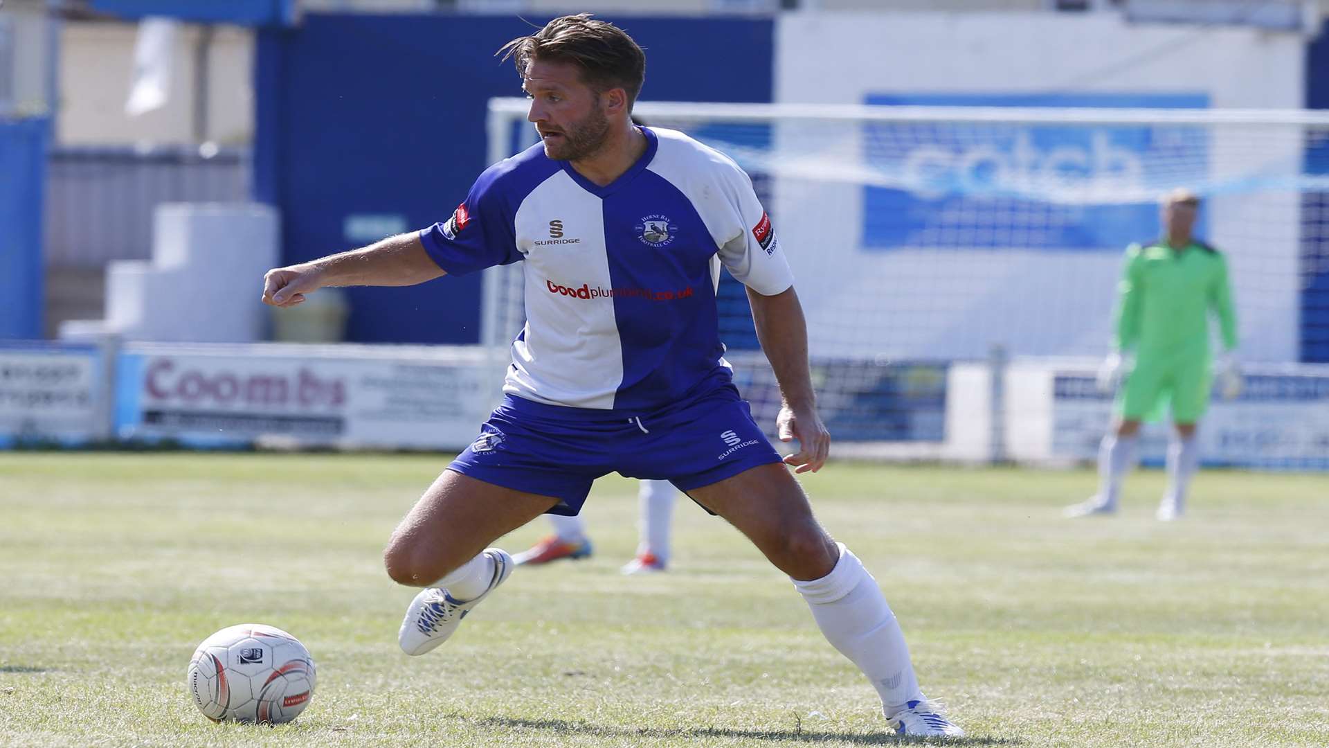 Mark Lovell in action for Herne Bay. Picture: Andy Jones
