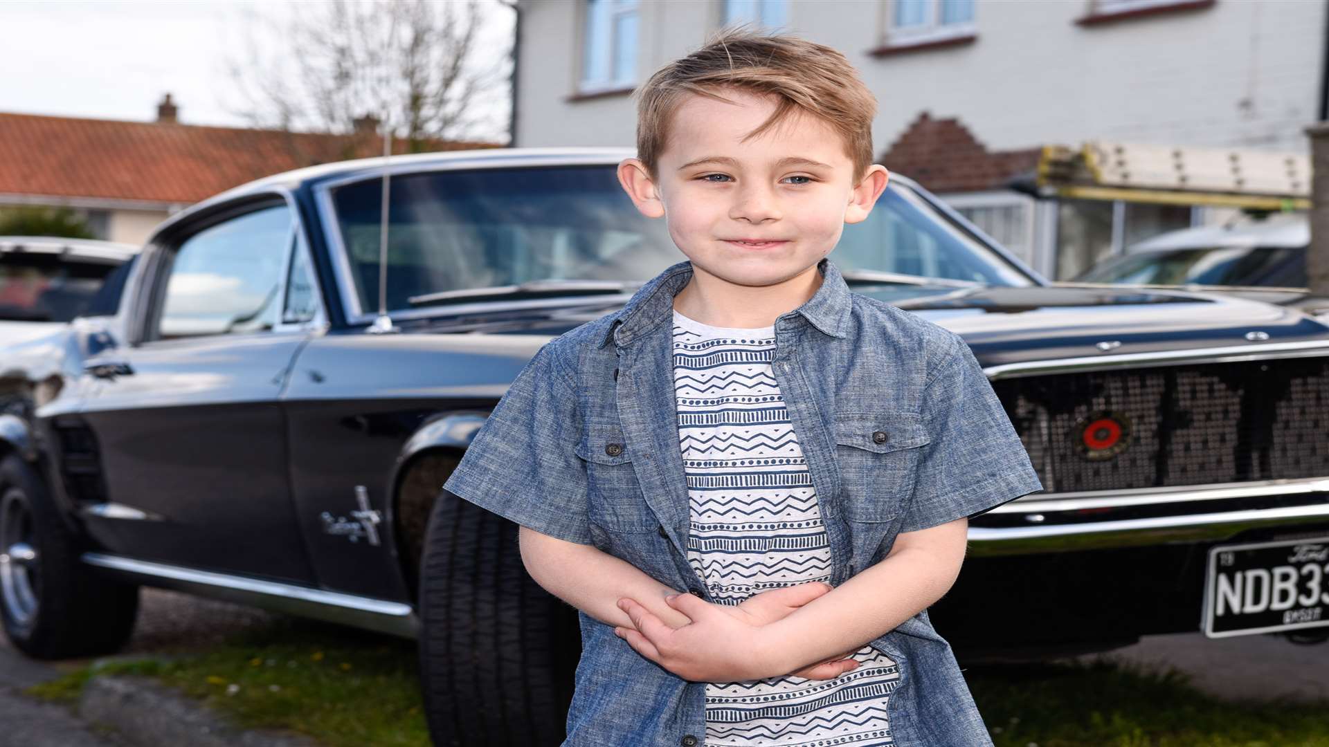 'You've done all this for me?' Harvey Carter on his sixth birthday