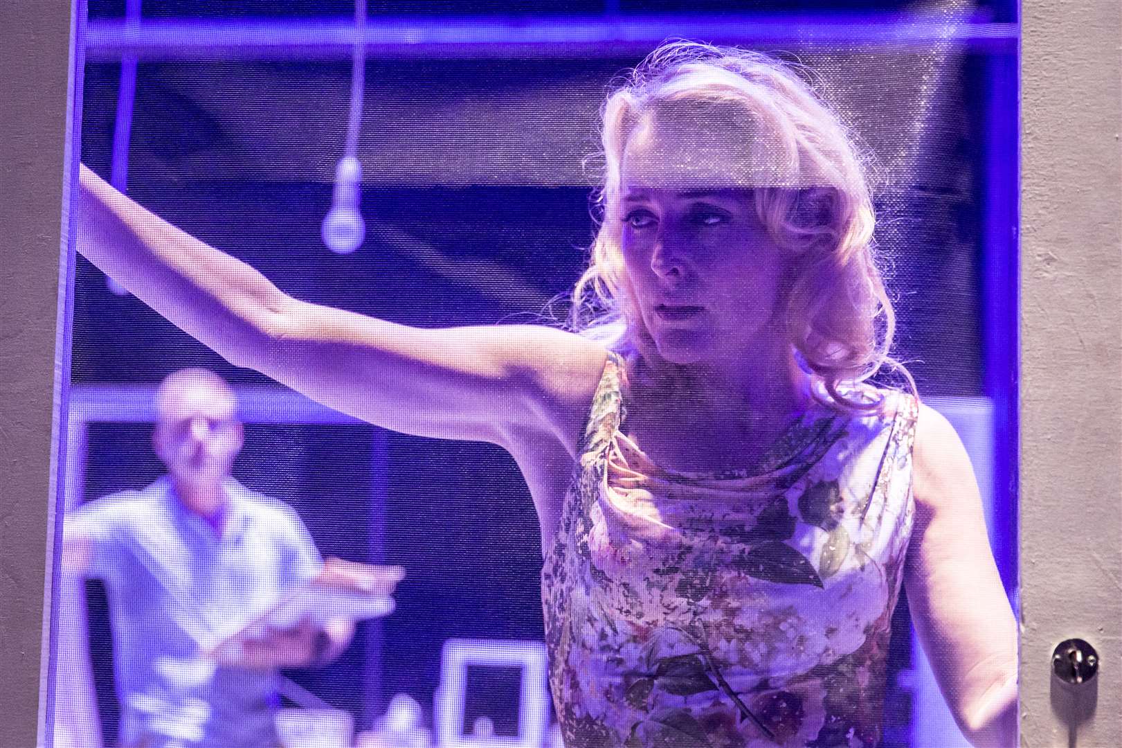 Gillian Anderson stars as Blanche DuBois Picture: Johan Persson/National Theatre Live