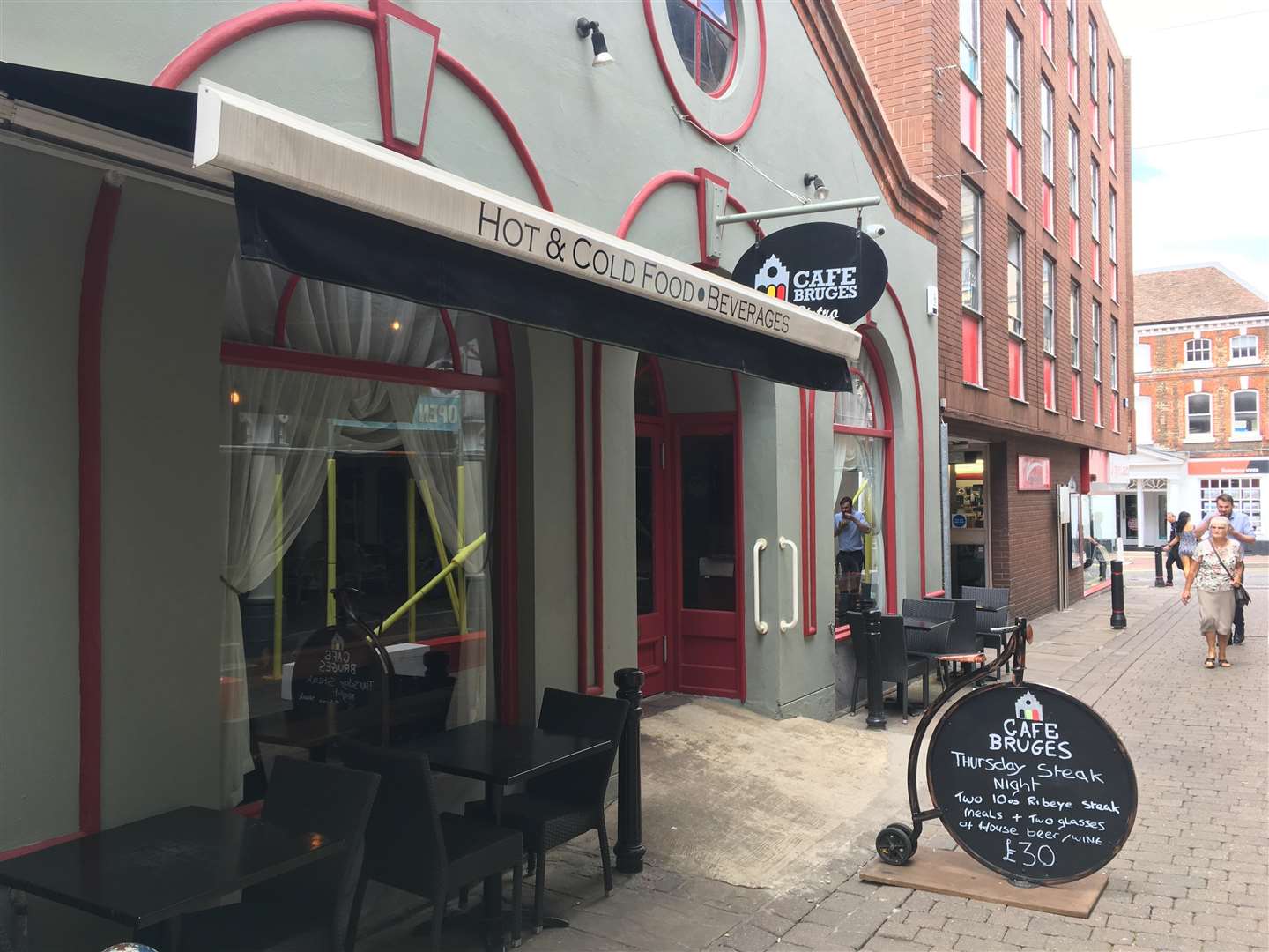 Cafe Bruges Bistro in Maidstone has suffered during the World Cup (2968830)