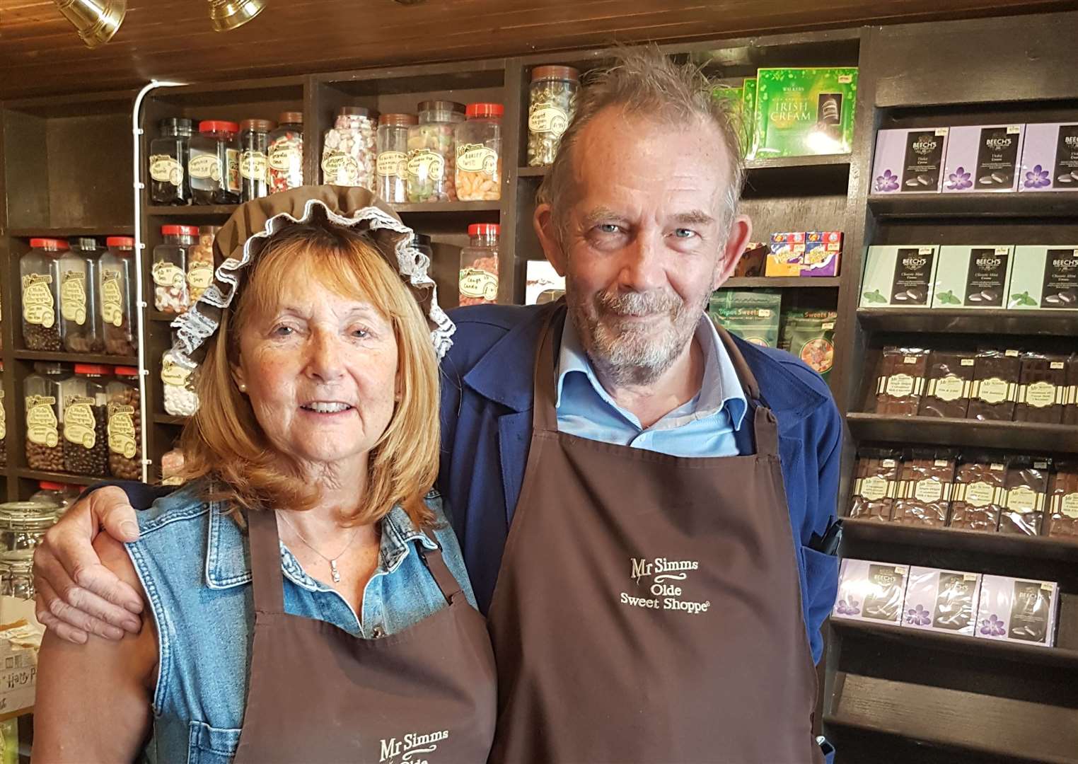 Charles and Lyn Suddards will close their high street sweet shop today after 10 years