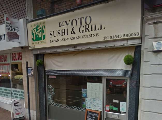 Kyoto Sushi and Grill, High Street, Ramsgate. Pic: Google