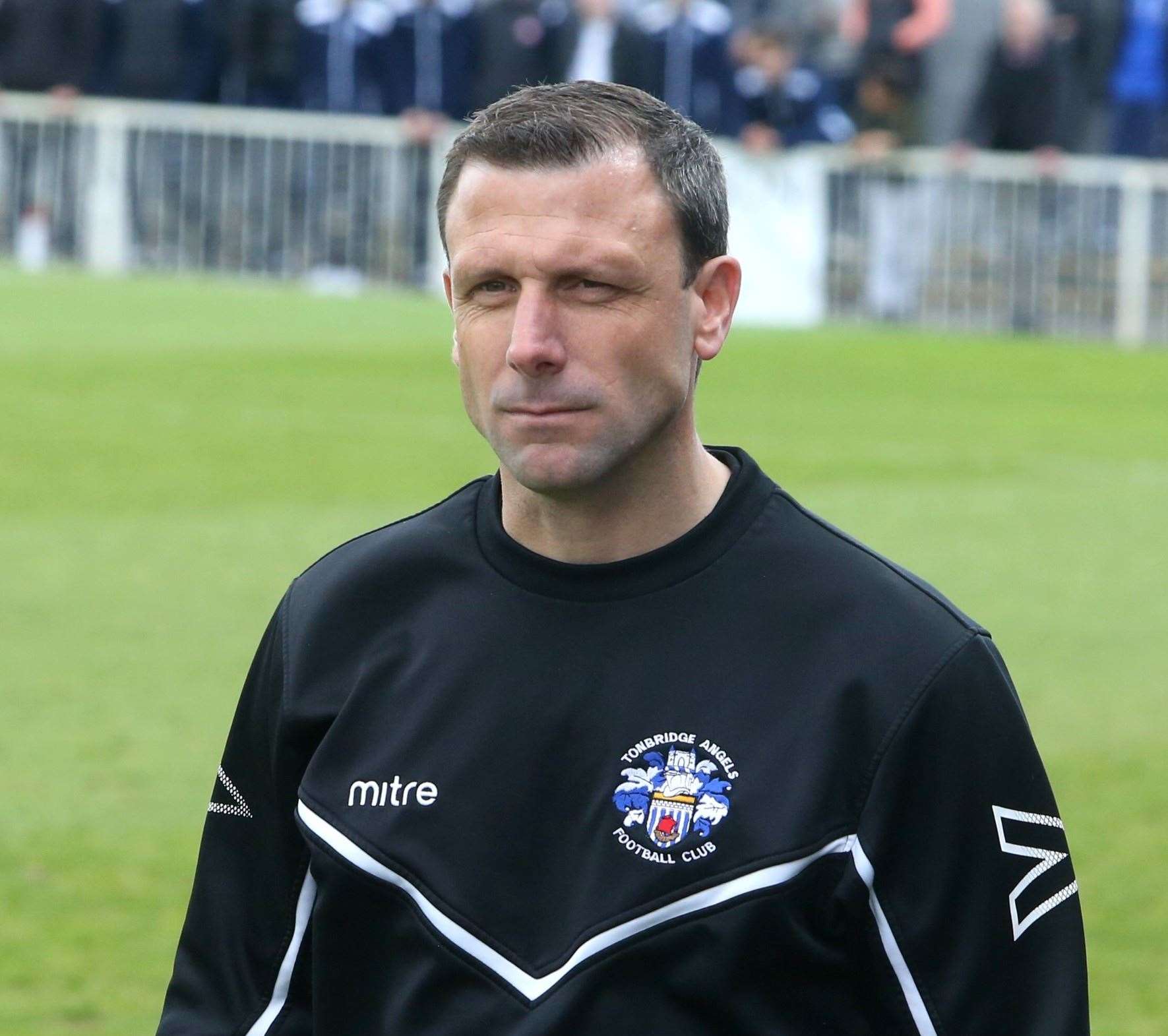 Tonbridge Angels manager Steve McKimm Picture: David Couldridge