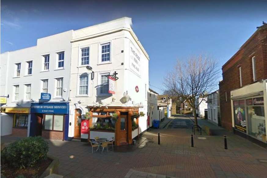 The Rose Inn in Mortimer Street. Picture from Google Street view