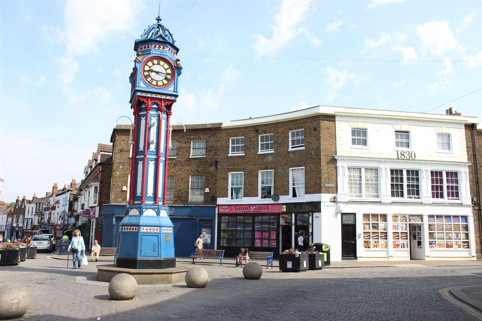 Before: Sheerness clock tower
