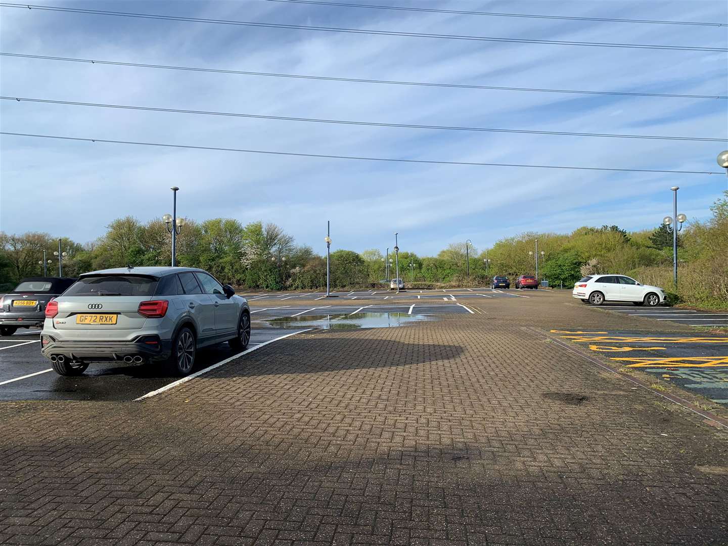 19 cars arrived at Sturry Road Park and Ride in the course of an hour