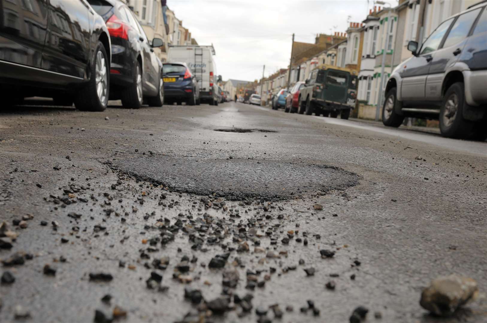 The county's roads are set to deteriorate over the next 10 years. Stock image