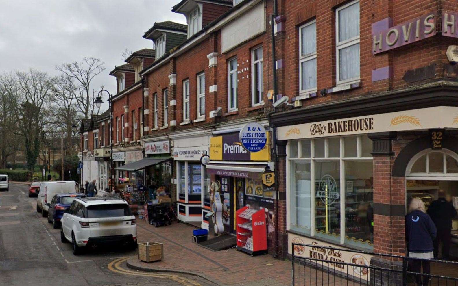 One of the hotspots is Snodland High Street. Picture: Google