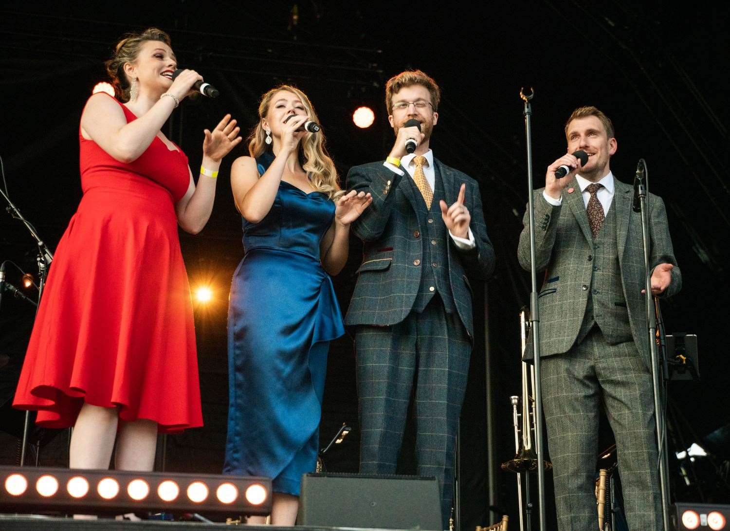 Down for the Count will be performing swing classics at this year's open-air concert. Picture: Big Plan Group
