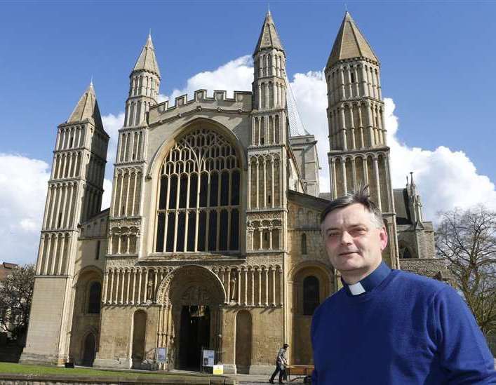 The Dean of Rochester, the Very Rev Philip Hesketh, praised the emergency service for their help