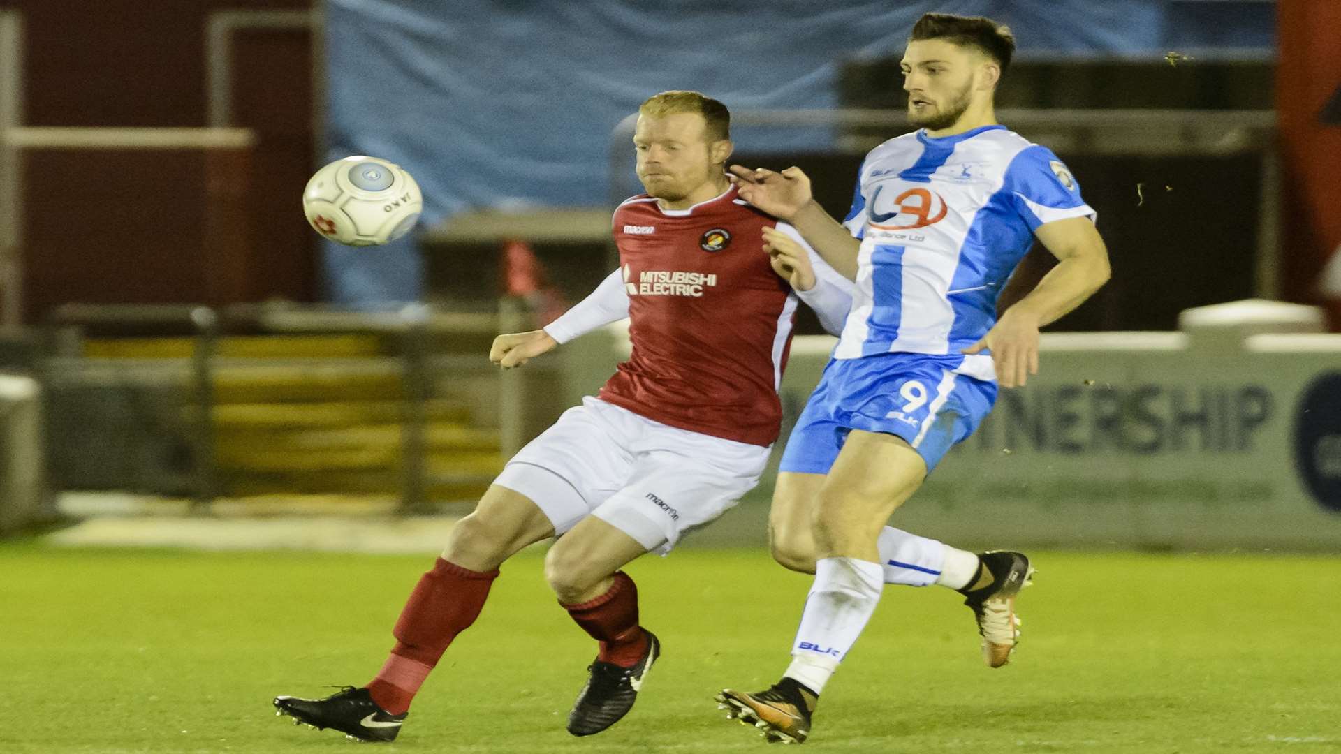 Kenny Clark keeps Pools at bay Picture: Andy Payton