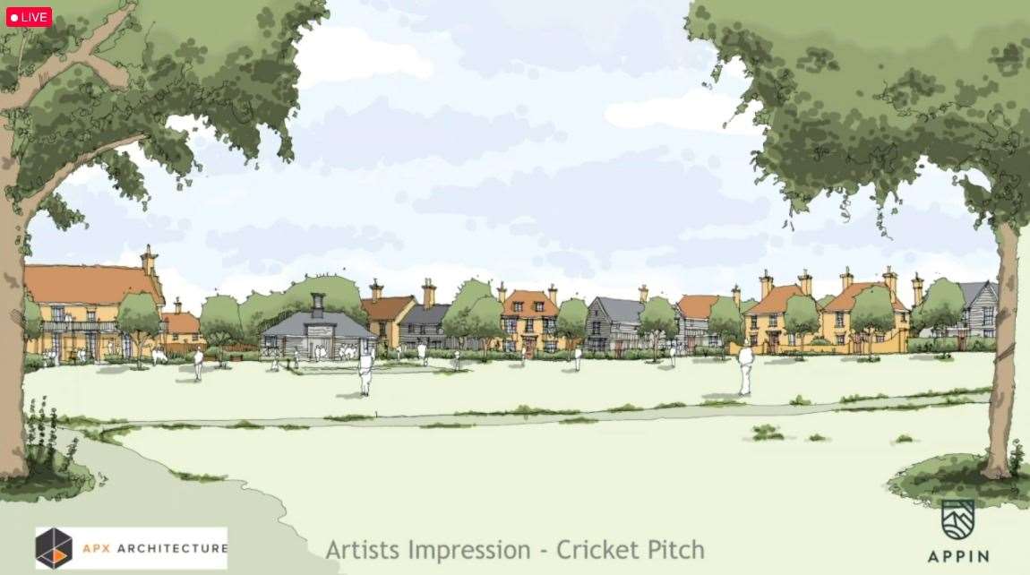 Plans for how the Foxchurch Garden Village could look. Picture: Your Shout
