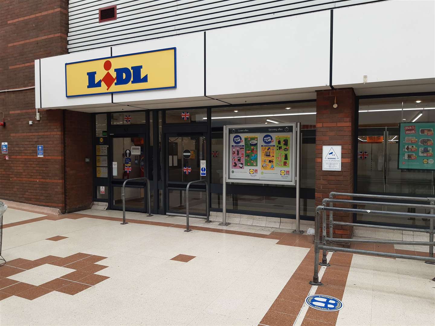 The Lidl store in the Broadway Shopping Centre, Maidstone