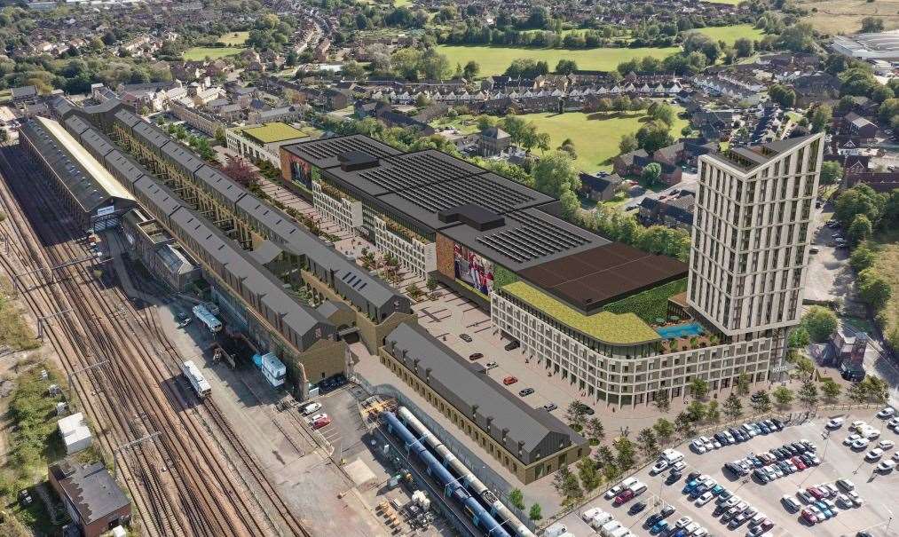 How the Newtown film studios scheme could look from above