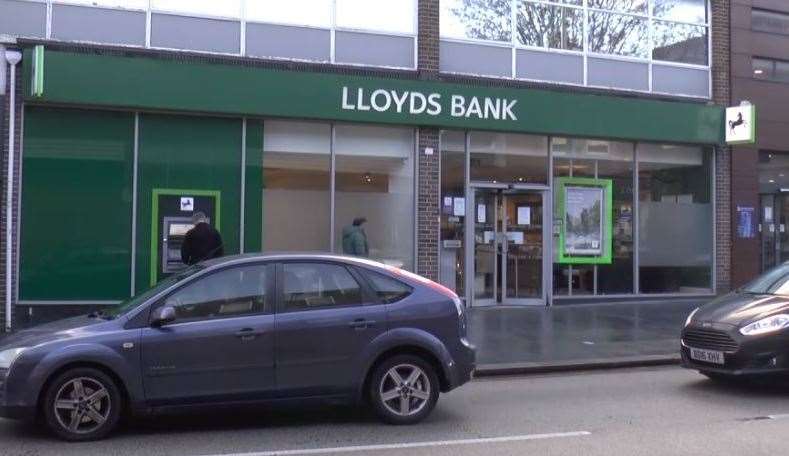 Elsewhere in Kent, Lloyds Bank in Strood is shutting in April