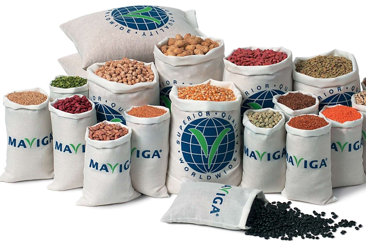 Maviga is a trader of pulses and dried crops across the globe