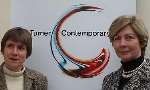 Victoria Pomery, director of Turner Contemporary, left, announces change of Turner Centre's name at the Norwegian Embassy in London. She is pictured with Sarah Hohler, deputy leader of the county council. Picture: Trevor Sturgess