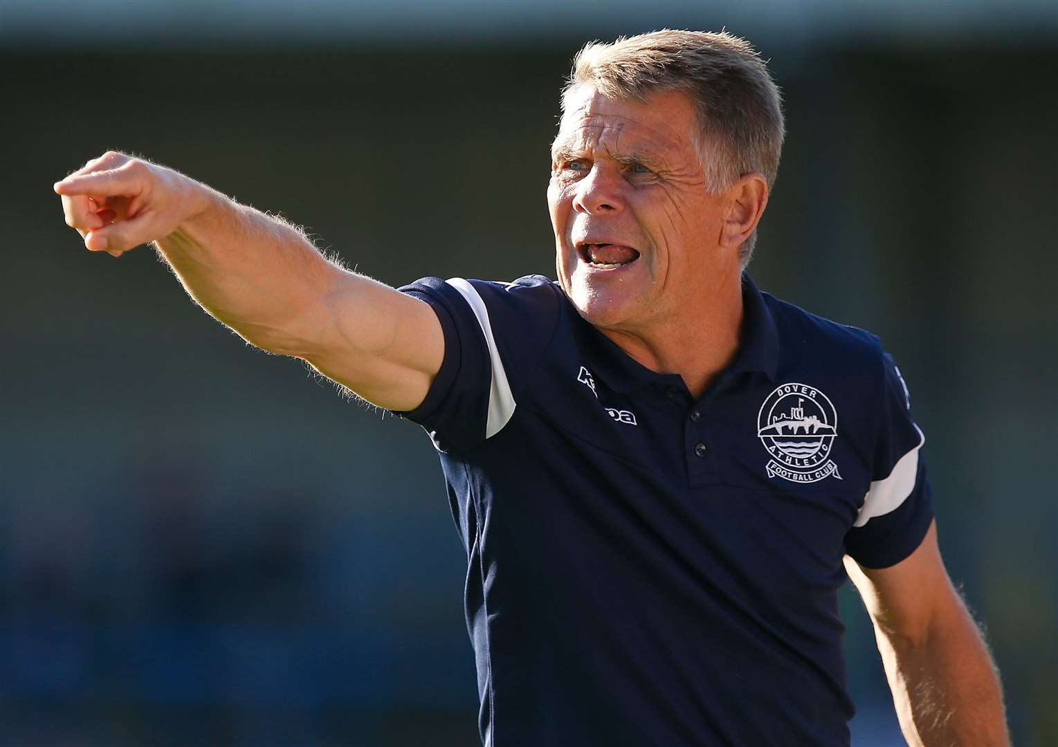 Dover manager Andy Hessenthaler wants to bring in a defender on loan. Picture: Andy Jones (51128297)