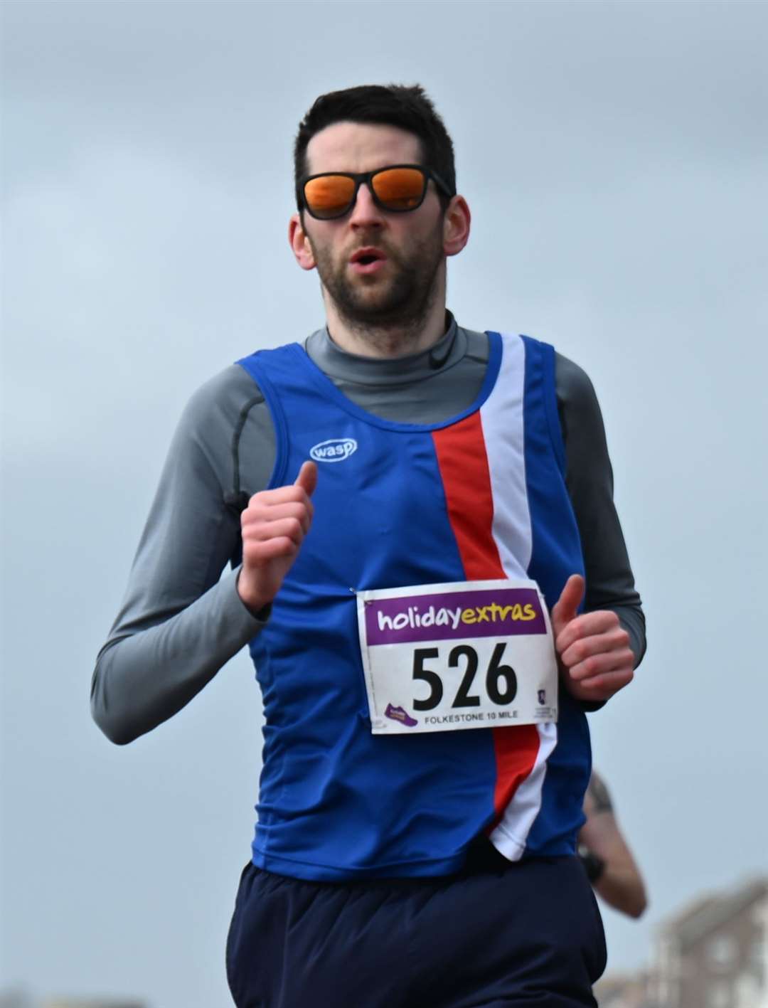 Thomas Murray of Folkestone Running & Athletics Club. Picture: Barry Goodwin