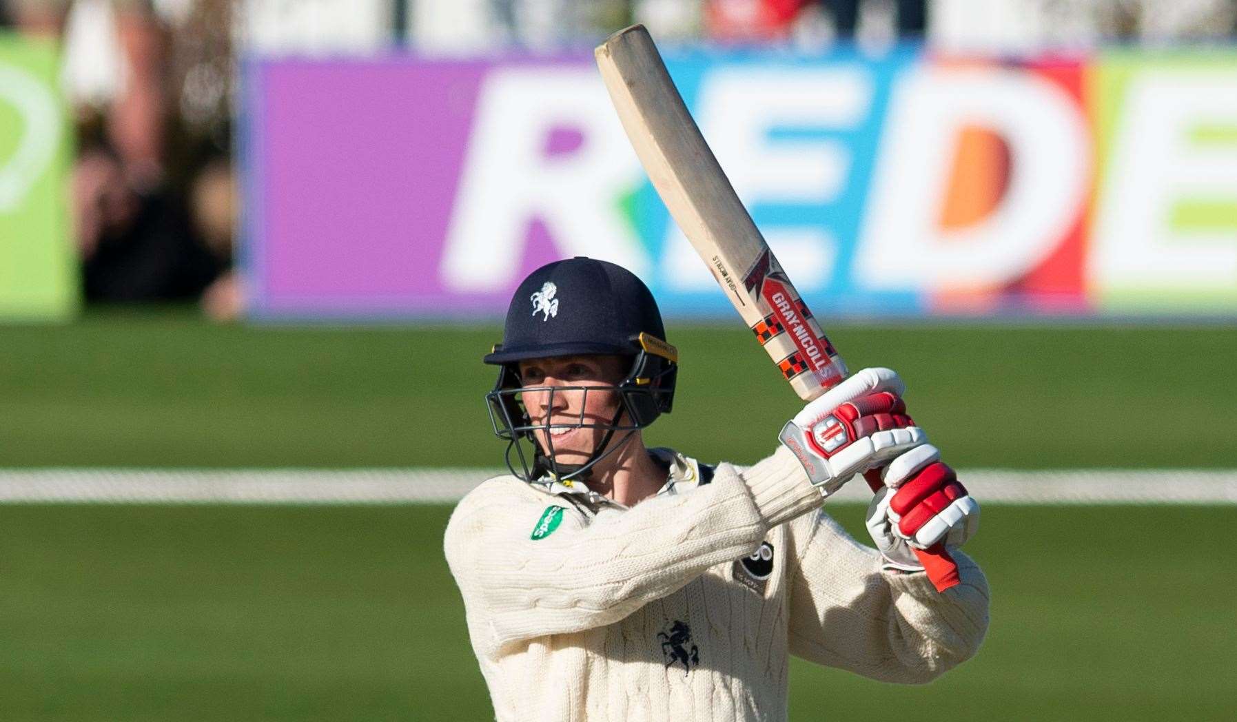 Kent's Zak Crawley - made 90 on day one against Yorkshire. Picture: Ady Kerry