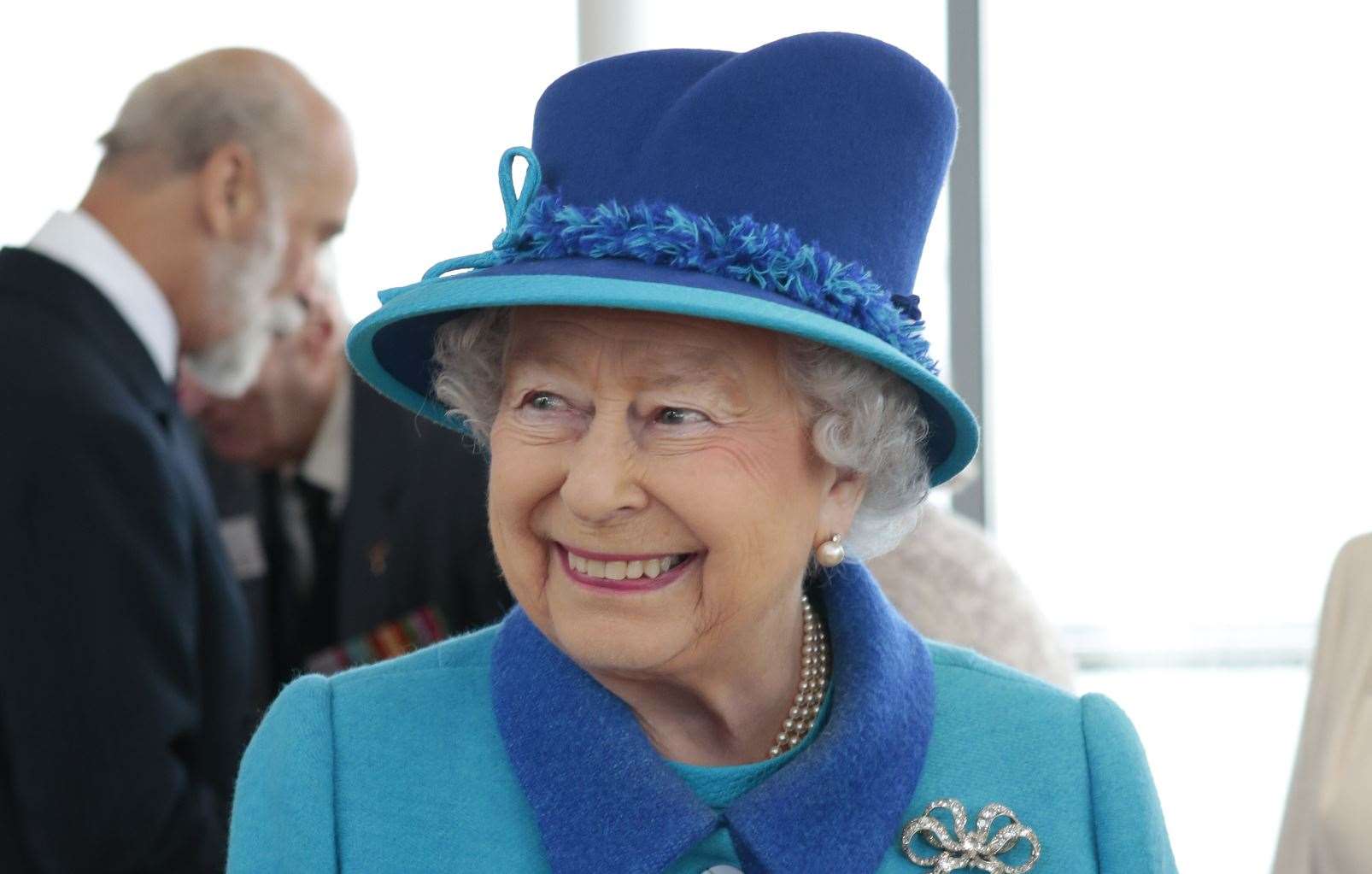 Her Majesty The Queen, pictured in 2015 during a visit to Capel-le-Ferne. Picture: Martin Apps