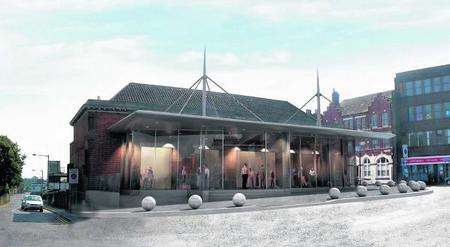 New look for Gillingham railway station