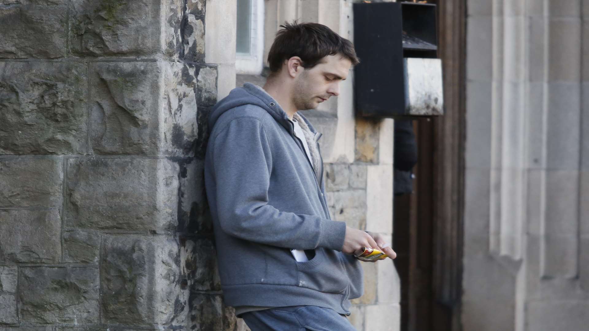 Daniel Bice pictured outside court