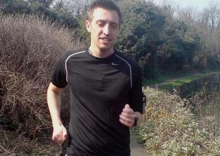 IN TRAINING: John Parsonage is running to raise funds for epilepsy research
