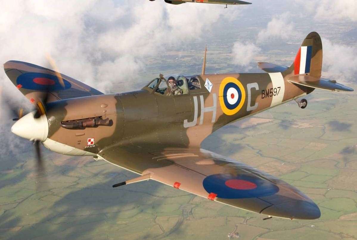 A Spitfire is set to fly over Kent this weekend. Picture: Stephen Burt