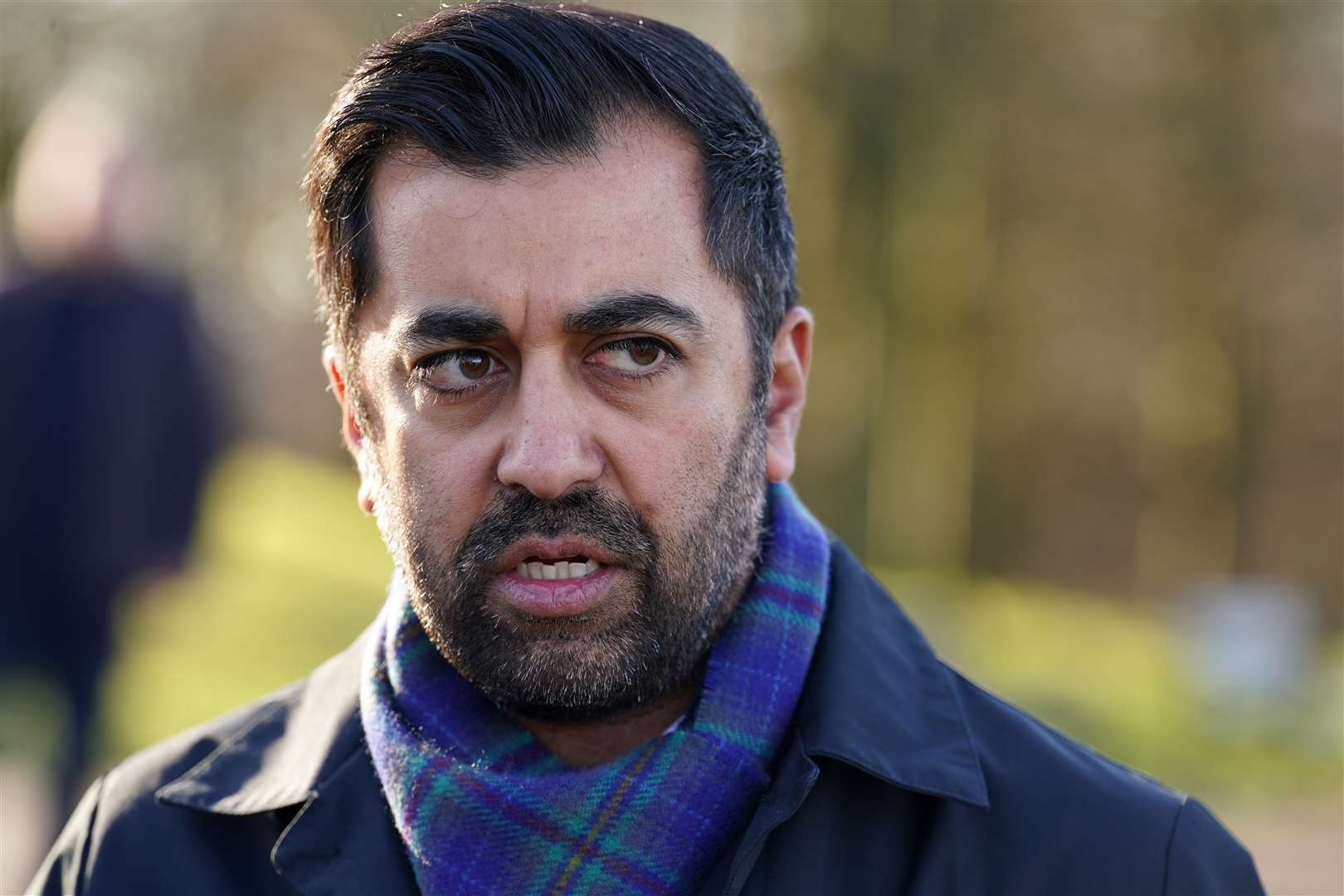 Humza Yousaf described developments in the Middle East overnight as ‘extremely concerning’ (Andrew Milligan/PA)