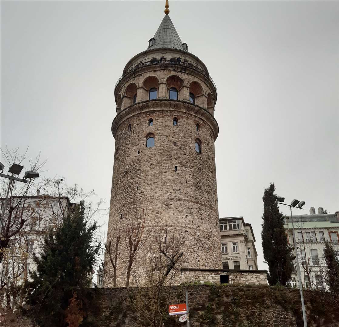 The Galata watch tower offers panoramic views of Istanbul, Turkey. Photo: Sean Delaney