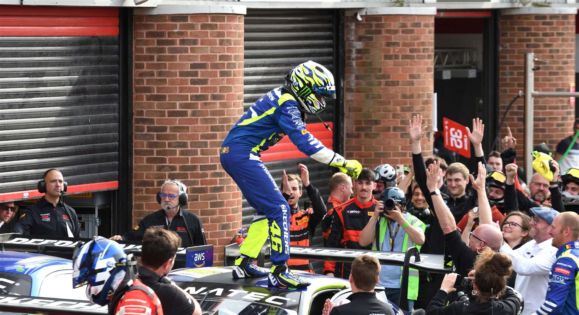 Rossi produced a mistake-free stint in the second race – and was delighted with the result. Picture: Simon Hildrew