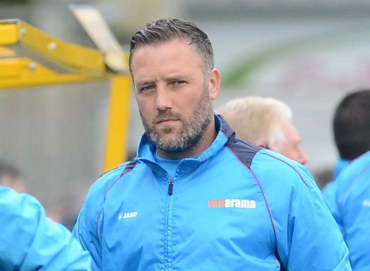 Maidstone boss Jay Saunders Picture: Gary Browne