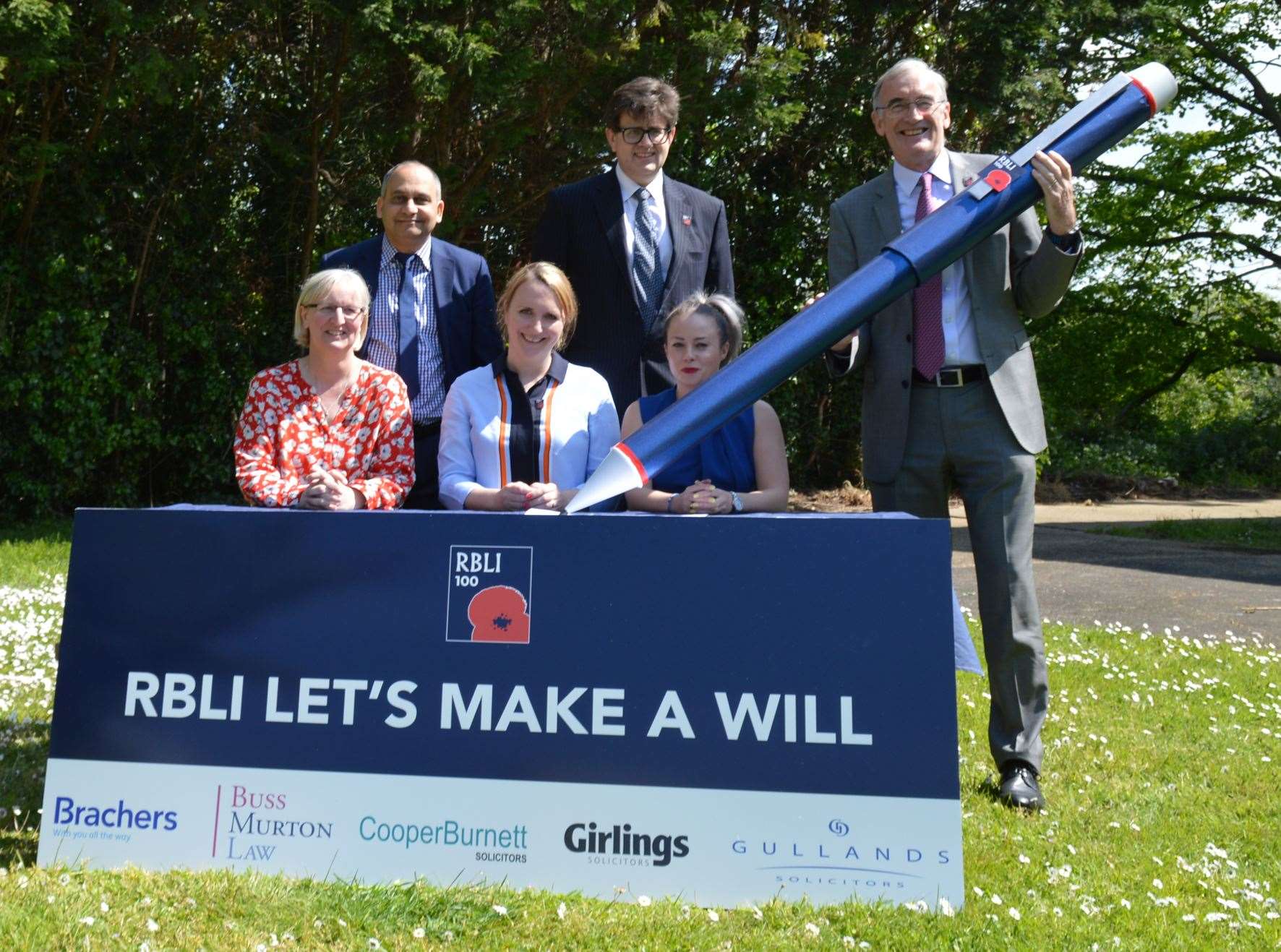 RBLI's Steve Sherry signs Let's Make a Will campaign deal with five law partners (11072669)