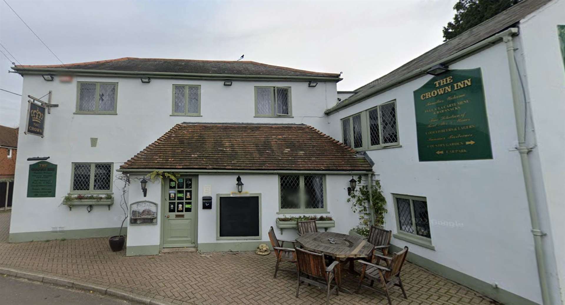 The Crown Inn at Finglesham near Deal. Picture: Google