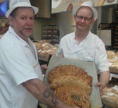 David Hughes, left, was a baker at Morrisons in Sittingbourne
