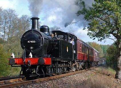 You could drive a steam train at the Spa Valley Railway in Tunbridge Wells