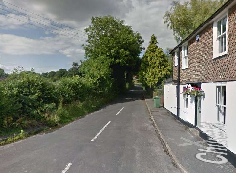 Church Road in Harrietsham as seen from East Street. Picture: Google Maps