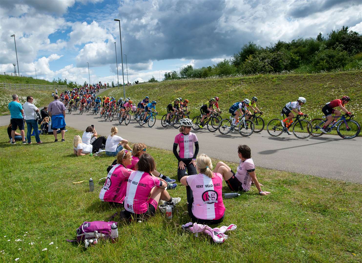 The women's Tour of Britain was held at Cyclopark in 2019