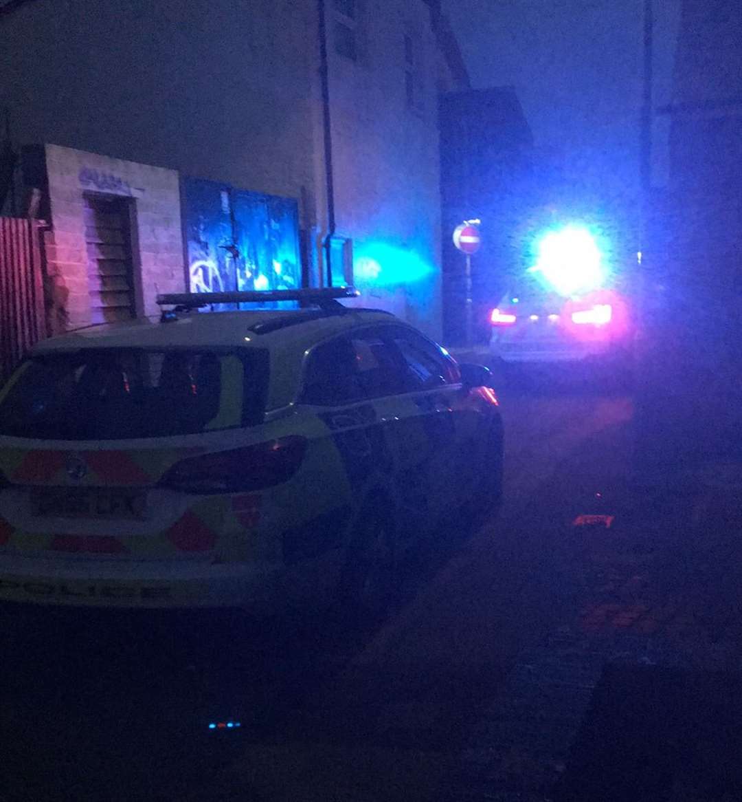 Three arrests have been made after firearms officers stormed Clifton Gardens in Margate
